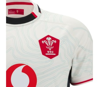 RUGBY GALES - CAMISETA MATCH AWAY - MACRON - Temporada 2025/26