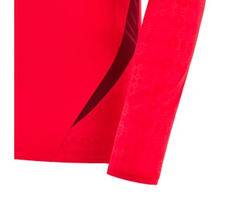 RUGBY WALES – TRAINING SHIRT RED POLY ML - MACRON - Season 2025/26