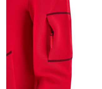 RUGBY WALES – KAPUZENSWEATSHIRT ZIP HOODIE TRAVEL - MACRON - Saison 2025/26