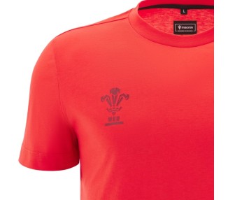 RUGBY WALES – TRAVEL TRIKOT PLAYER POLY - MACRON - Saison 2025/26