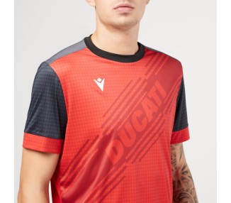 DUCATI – POLY PADEL TRIKOT RED - MACRON - Saison 2025