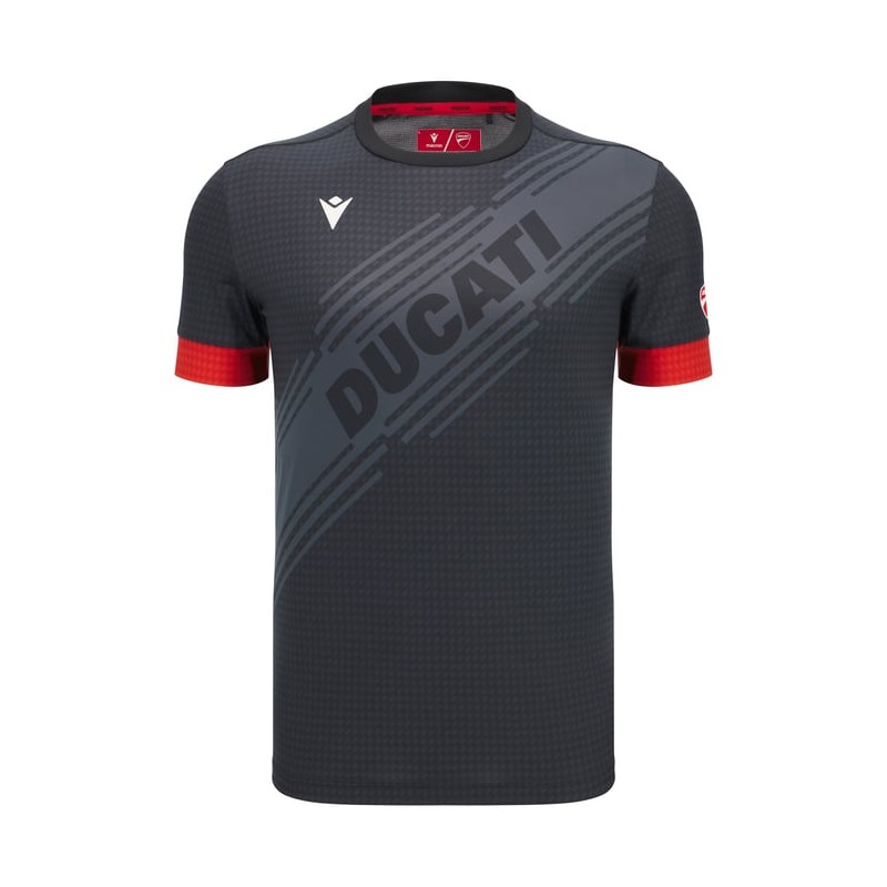 DUCATI – MAILLOT PADEL POLY BLK - MACRON - Saison 2025