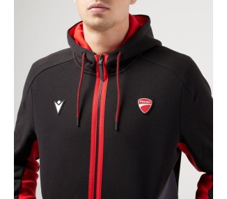 DUCATI – KAPUZENSWEATSHIRT PADEL HOODIE WARM UP - MACRON - Saison 2025