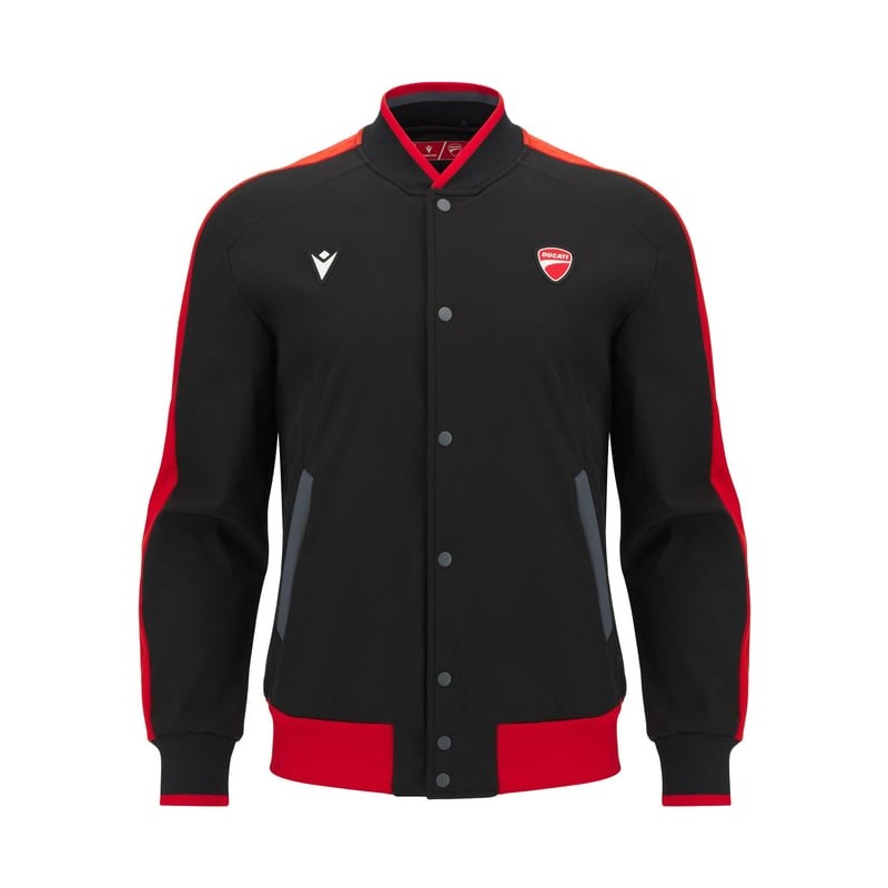 DUCATI – KAPUZENSWEATSHIRT PADEL HOODIE WARM UP COLLEGE - MACRON - Saison 2025